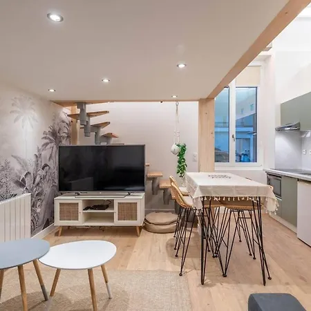 شقة Loft-studio Cozy Avec Mezzanine - Centre