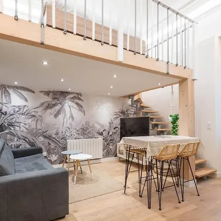 Loft-studio Cozy Avec Mezzanine - Centre *